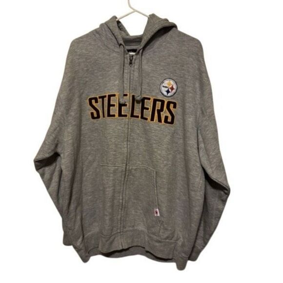 Pittsburgh Steelers Size XL Zip Up Hoodie *Read* - Picture 1 of 5